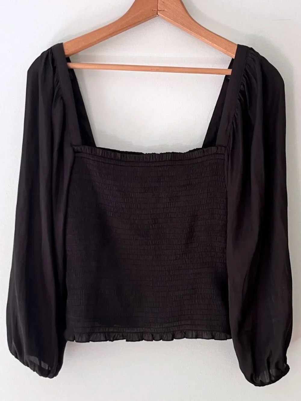NWT J.Crew Smocked Top